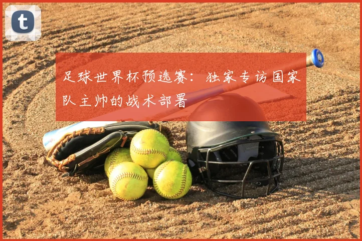 足球世界杯预选赛：独家专访国家队主帅的战术部署