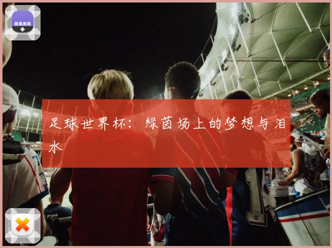 足球世界杯：绿茵场上的梦想与泪水